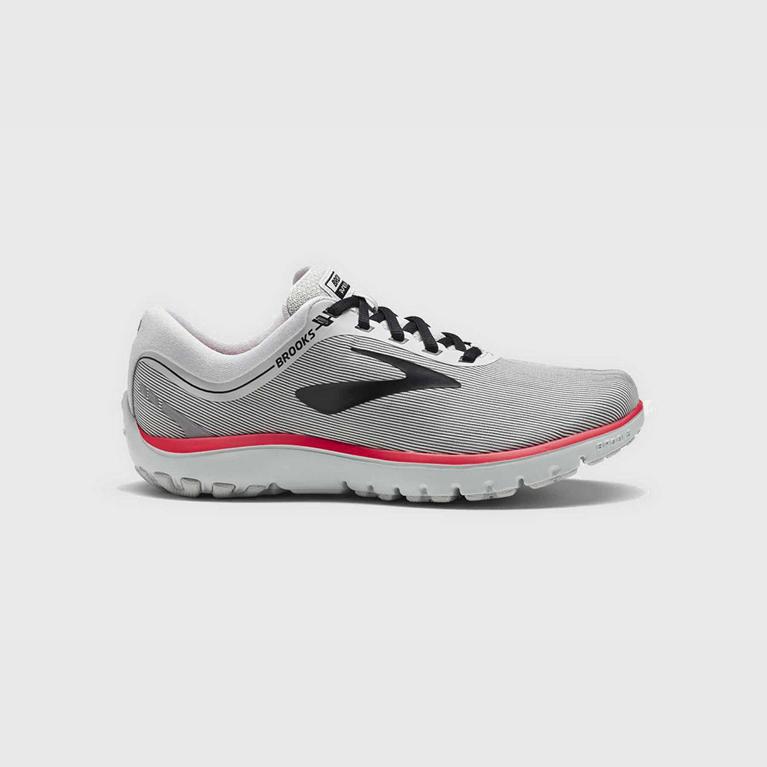 Brooks Pureflow 7 NZ - Women's Road Running Shoes - White (56849-BVTX)